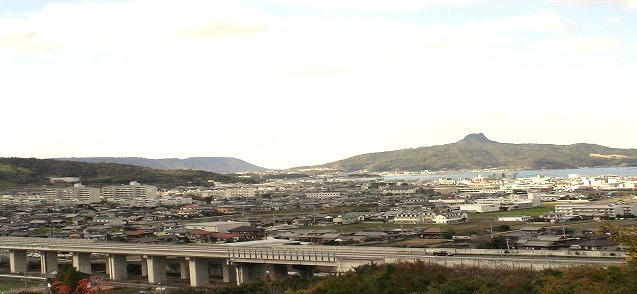 さぬき市と志度湾　八栗　屋島