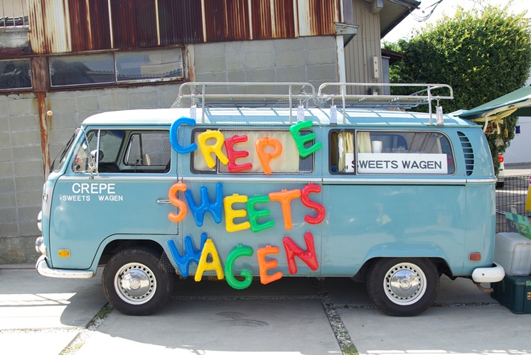 ワーゲンバスのキッチンカー