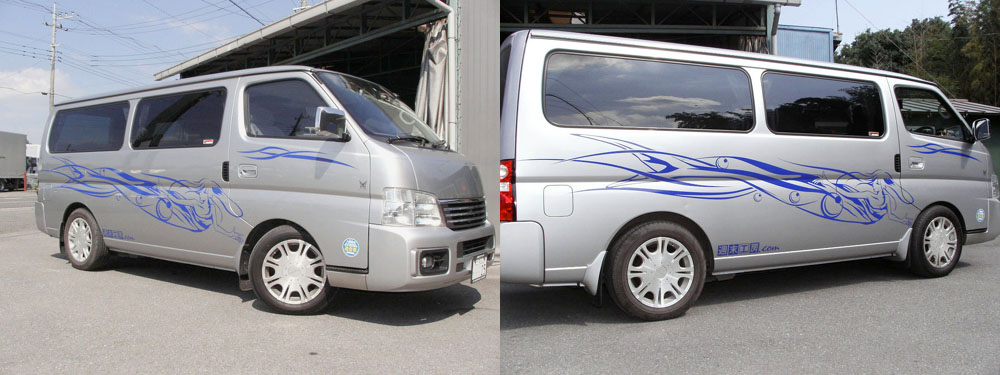バイナルグラフィック Type BT 週末工房.com ステッカー デカール 